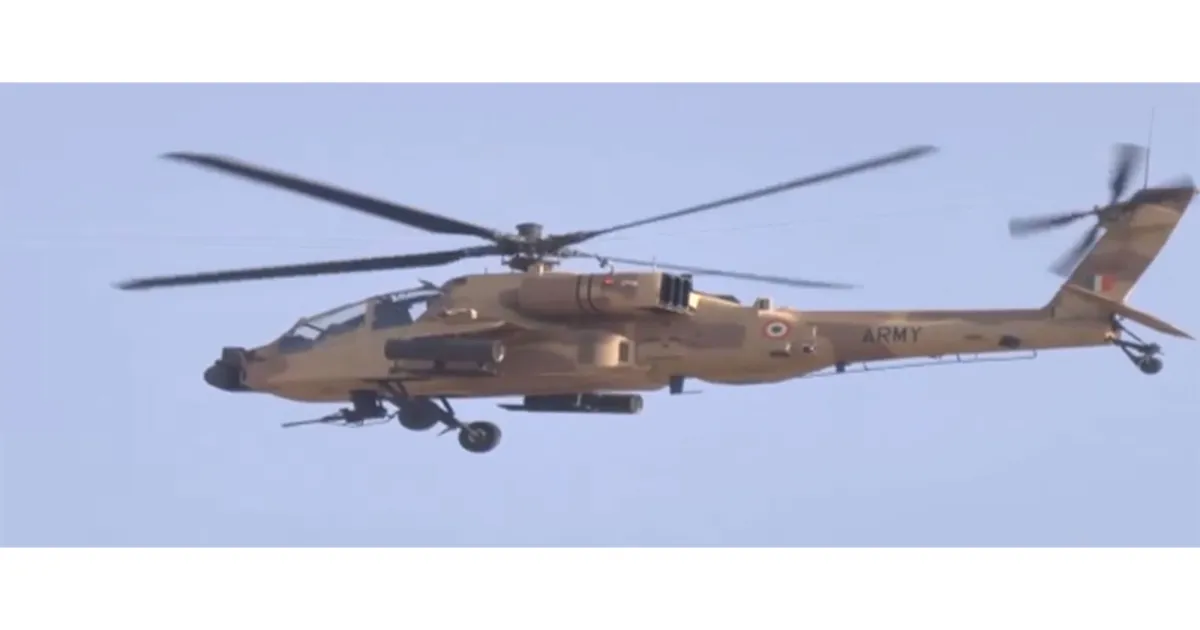 भारतीय सेना ने प्रचंड उड़ान और एपाचे फायरिंग के साथ किया क्लोज एयर सपोर्ट की मजबूती