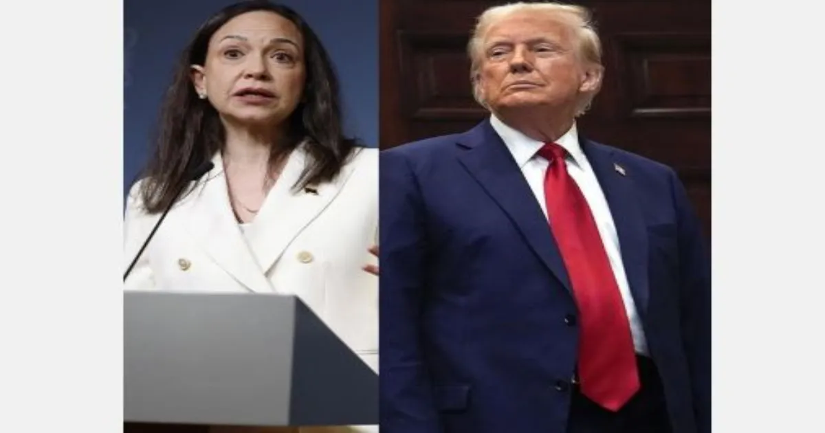 ट्रंप को मारिया कोरिना मचाडो का नोबेल पुरस्कार मिलने का संकेत, कहा यह सम्मान बड़ी बात होगी