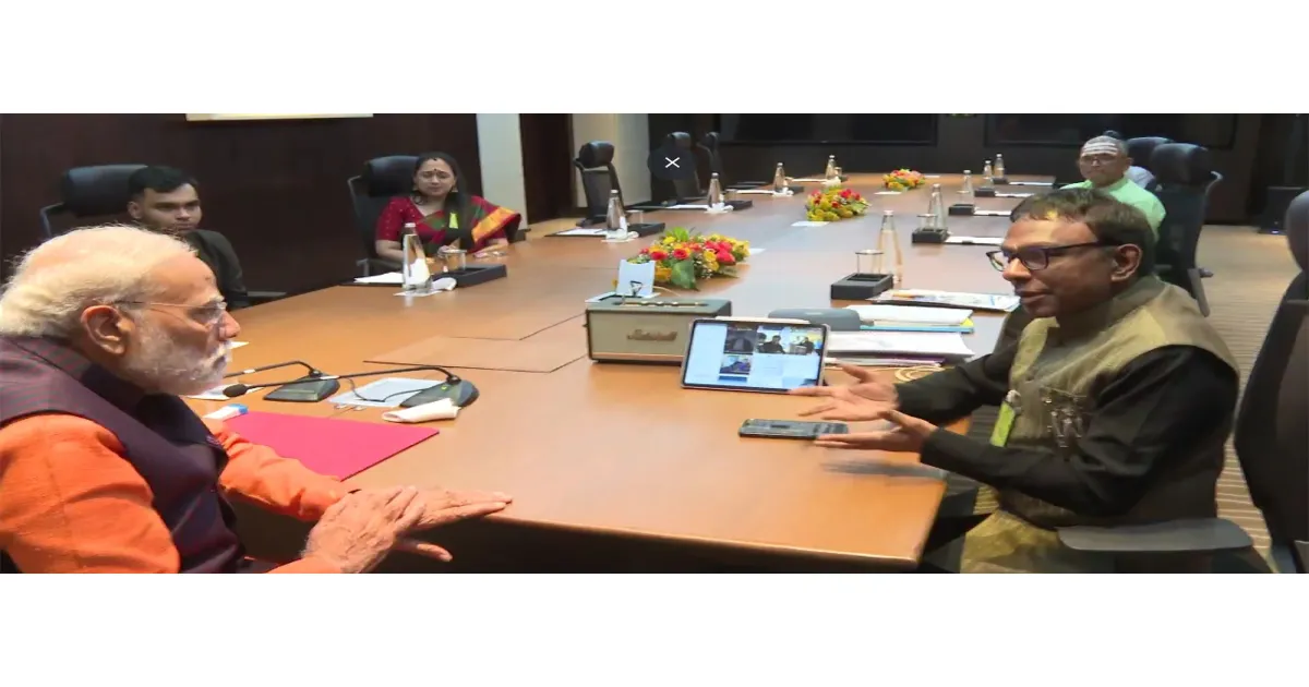 प्रधानमंत्री मोदी से मुलाकात के बाद संगीतकार रमेश विनायकम बोले—यह जीवन का अनमोल अनुभव