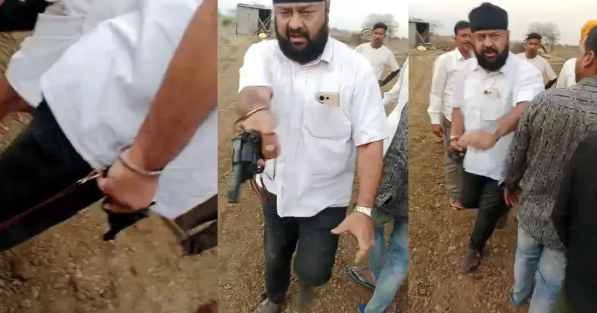 उज्जैन के महिदपुर में जमीन विवाद के दौरान कांग्रेस नेता पर पिस्टल तानने और धमकी देने का आरोप