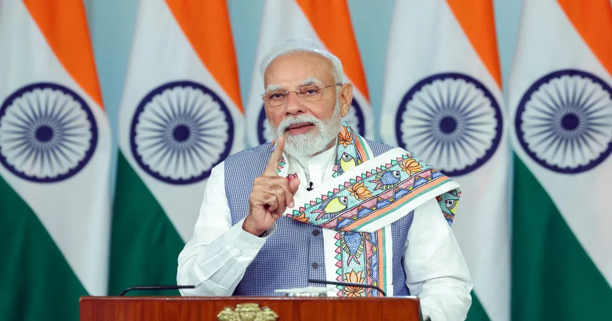 बिहार विधानसभा चुनाव : पीएम मोदी ने भाजपा बूथ कार्यकर्ताओं को संबोधित करते हुए कहा, एकजुट NDA, एकजुट बिहार