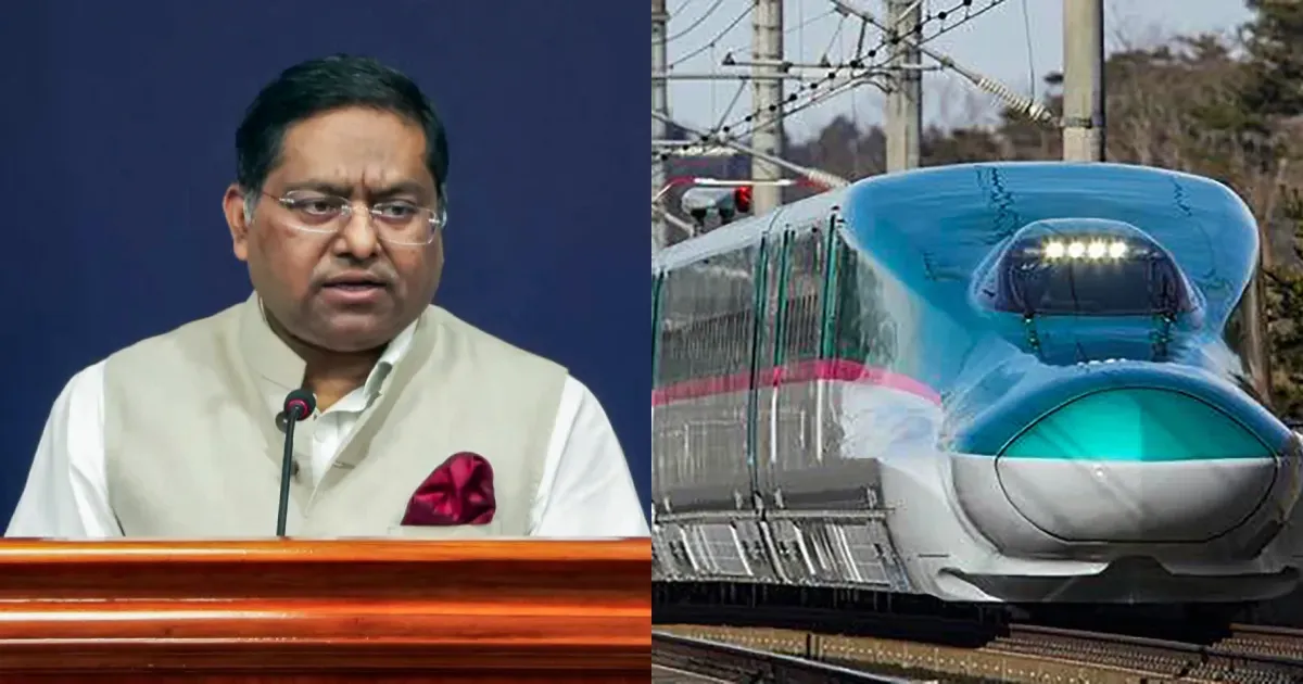 भारत ने बुलेट ट्रेन परियोजना पर पूर्व जापानी मंत्री की टिप्पणी को बताया व्यक्तिगत राय, कहा- परियोजना तय समय पर आगे बढ़ रही