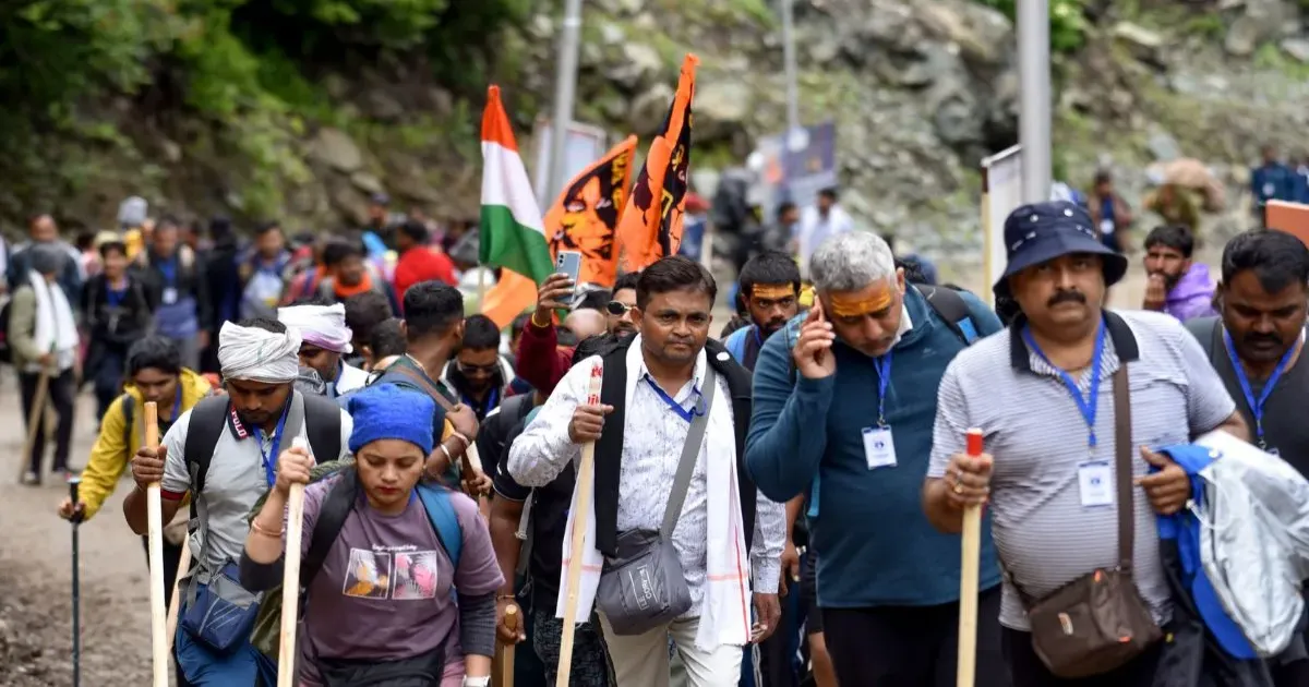 खराब मौसम के चलते 19 जुलाई से अस्थायी रूप से स्थगित रहेगी अमरनाथ यात्रा