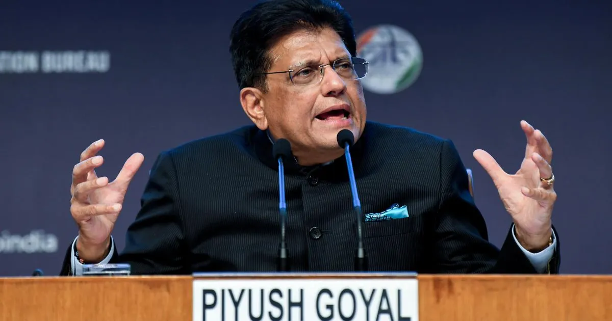 भारत-ईयू मुक्त व्यापार समझौते पर चिंता जताने को लेकर गोयल का कांग्रेस पर हमला