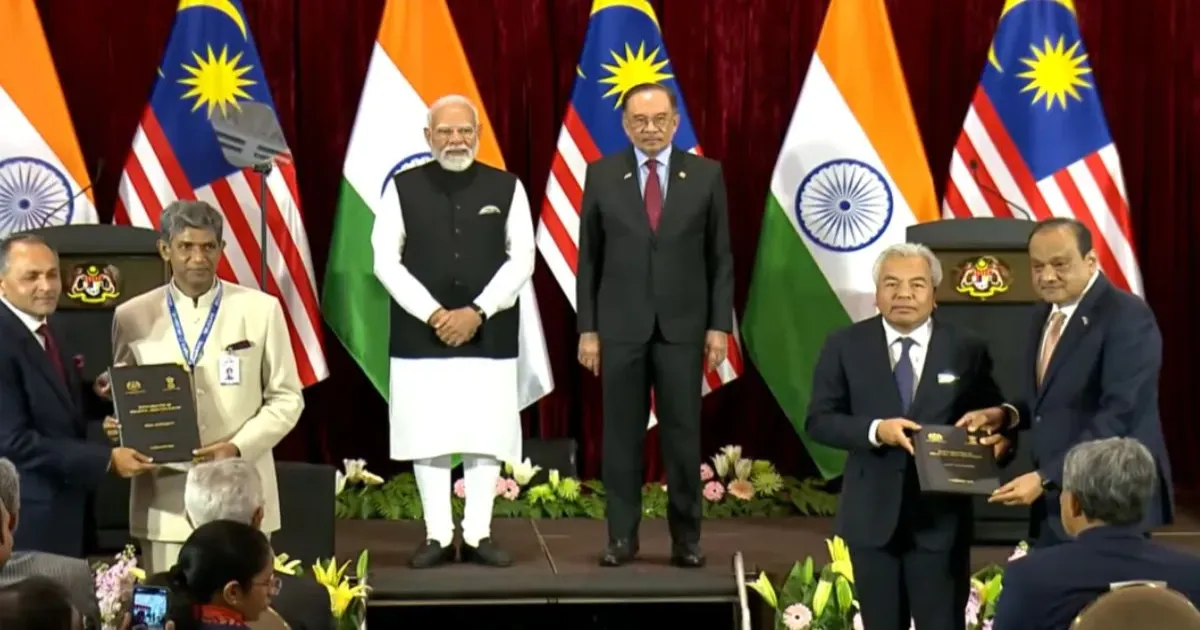 भारत-मलेशिया संबंधों को नई मजबूती, पीएम मोदी-अनवर इब्राहिम की वार्ता में कई समझौते