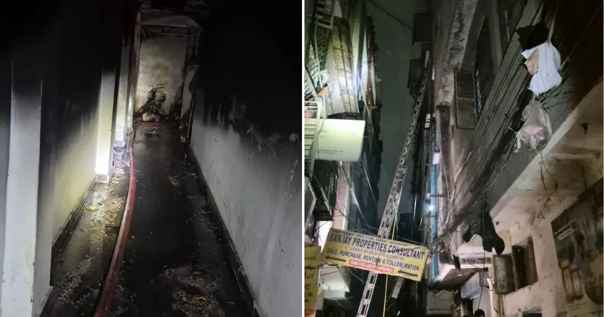 दिल्ली के तुगलकाबाद में भीषण आग, दो महिलाओं समेत तीन लोगों की मौत; कई लोगों को सुरक्षित निकाला गया