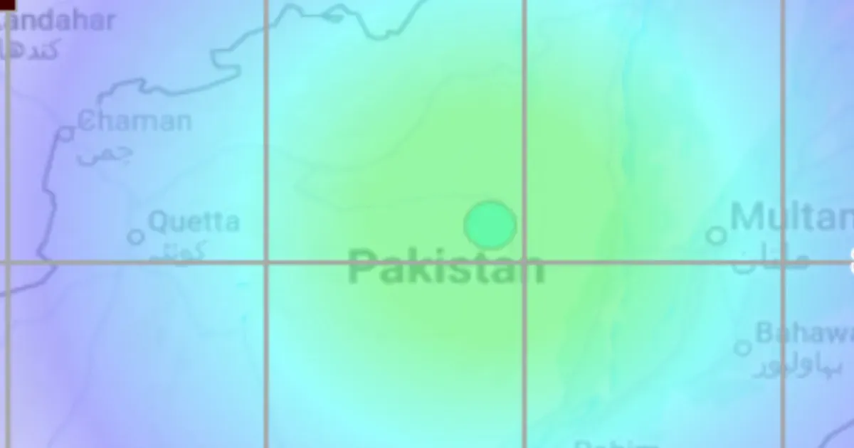 पाकिस्तान में 5.5 तीव्रता का भूकंप, बलूचिस्तान में रहा केंद्र; कई इलाकों में महसूस हुए झटके