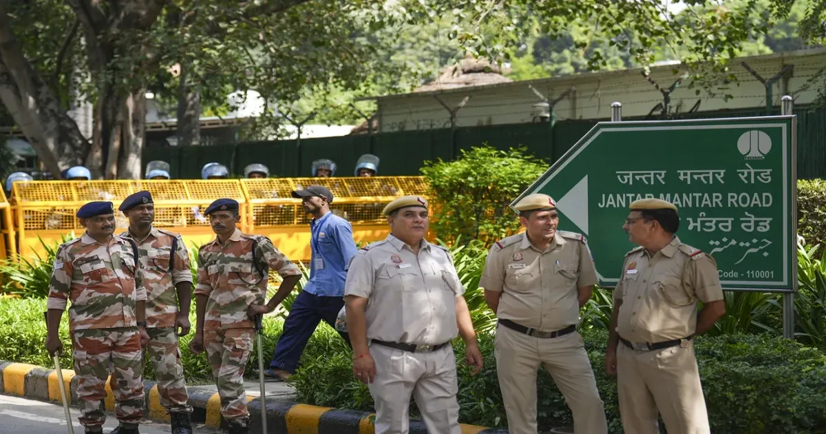 10 अक्टूबर के सीजेपी प्रदर्शन से पहले दिल्ली में सुरक्षा कड़ी, 4 हजार जवानों की तैनाती की तैयारी