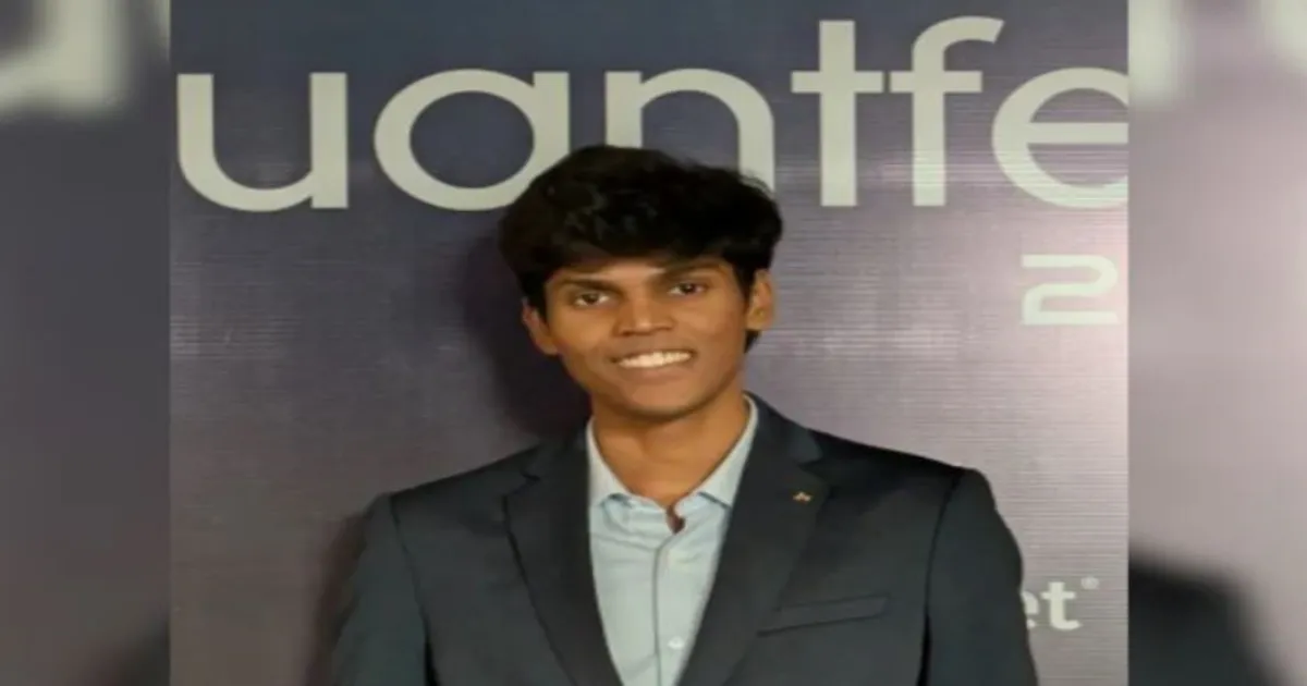 IIT हैदराबाद के छात्र एडवर्ड नाथन वर्गीज को मिला 2.5 करोड़ रुपये का रिकॉर्ड पैकेज