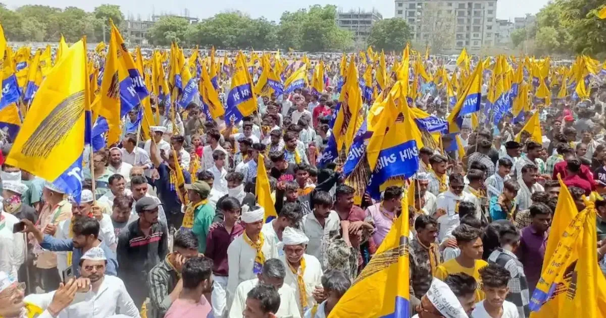 गुजरात निकाय चुनाव में AAP का बड़ा उभार, नर्मदा जिला पंचायत में शानदार जीत