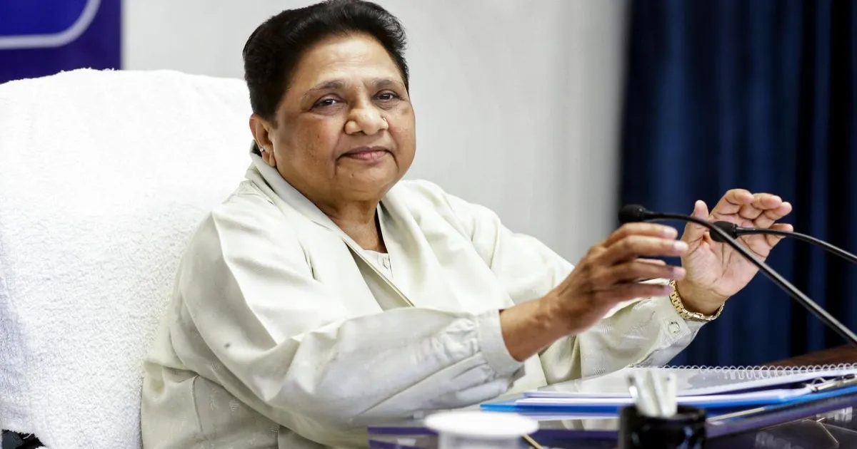 मायावती का विपक्ष पर निशाना, बोलीं- दलित संगठनों के जरिए बहुजन समाज को किया जा रहा गुमराह