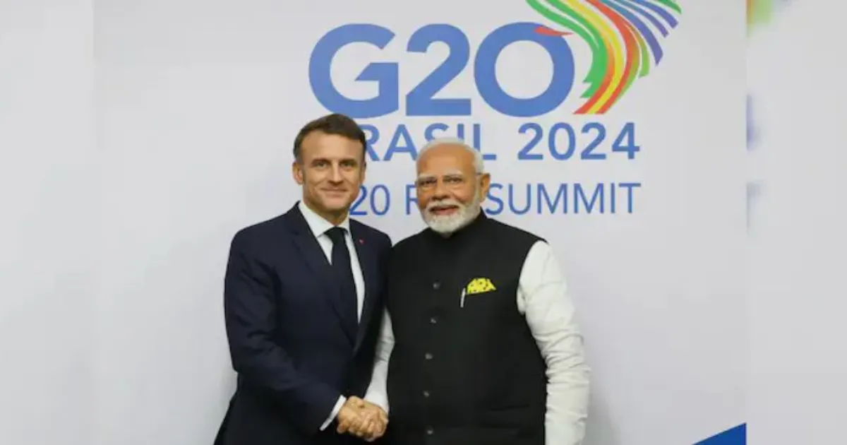 भारत-फ्रांस संबंध नई ऊंचाइयों पर पहुंचे: प्रधानमंत्री मोदी