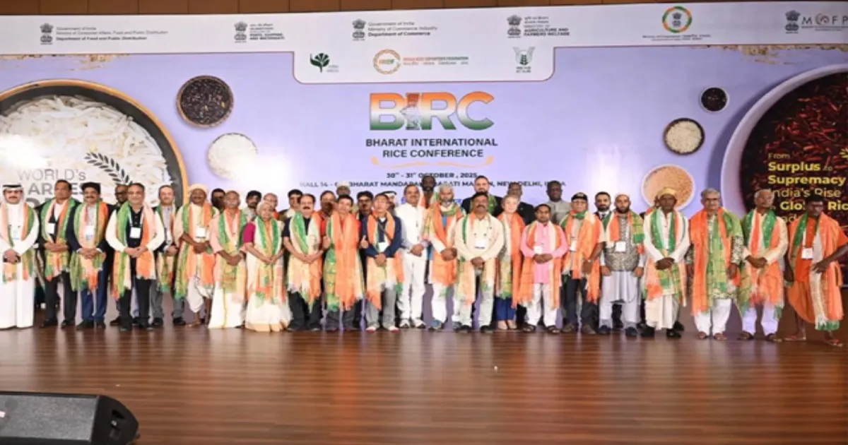 भारत अंतरराष्ट्रीय चावल सम्मेलन 2026: 150 से अधिक देशों के खरीदार पंजीकृत, 2,038 व्यापारिक बैठकें तय