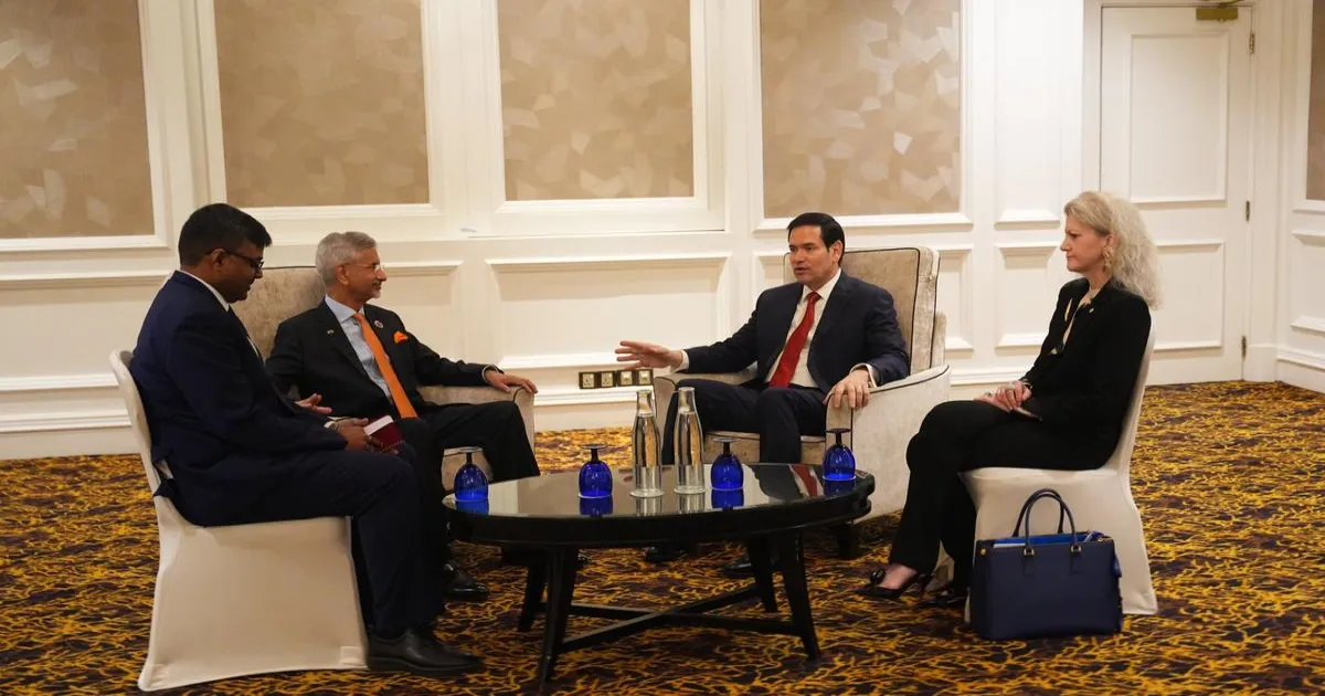 आसियान सम्मेलन के दौरान जयशंकर और रुबियो की मुलाकात, भारत-अमेरिका संबंधों और वैश्विक मुद्दों पर चर्चा