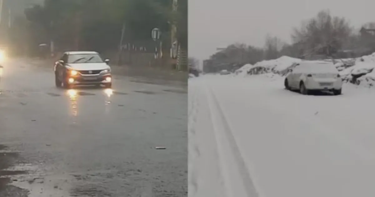उत्तर भारत में बदला मौसम का मिज़ाज: दिल्ली में बारिश, कश्मीर में बर्फबारी