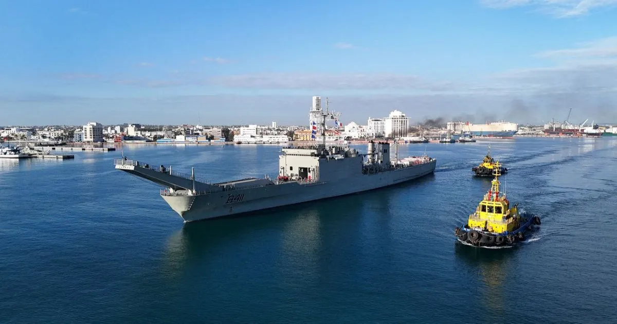 क्यूबा के लिए मैक्सिको ने भेजी मानवीय मदद की दो नौसेना जहाज़, अमेरिका के दबाव के बीच बड़ा कदम