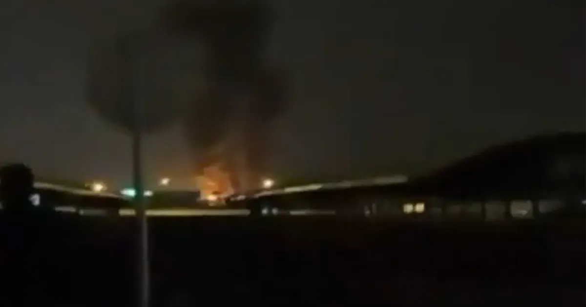 कुवैत एयरपोर्ट पर ईरानी ड्रोन हमला, ईंधन टैंक में लगी भीषण आग