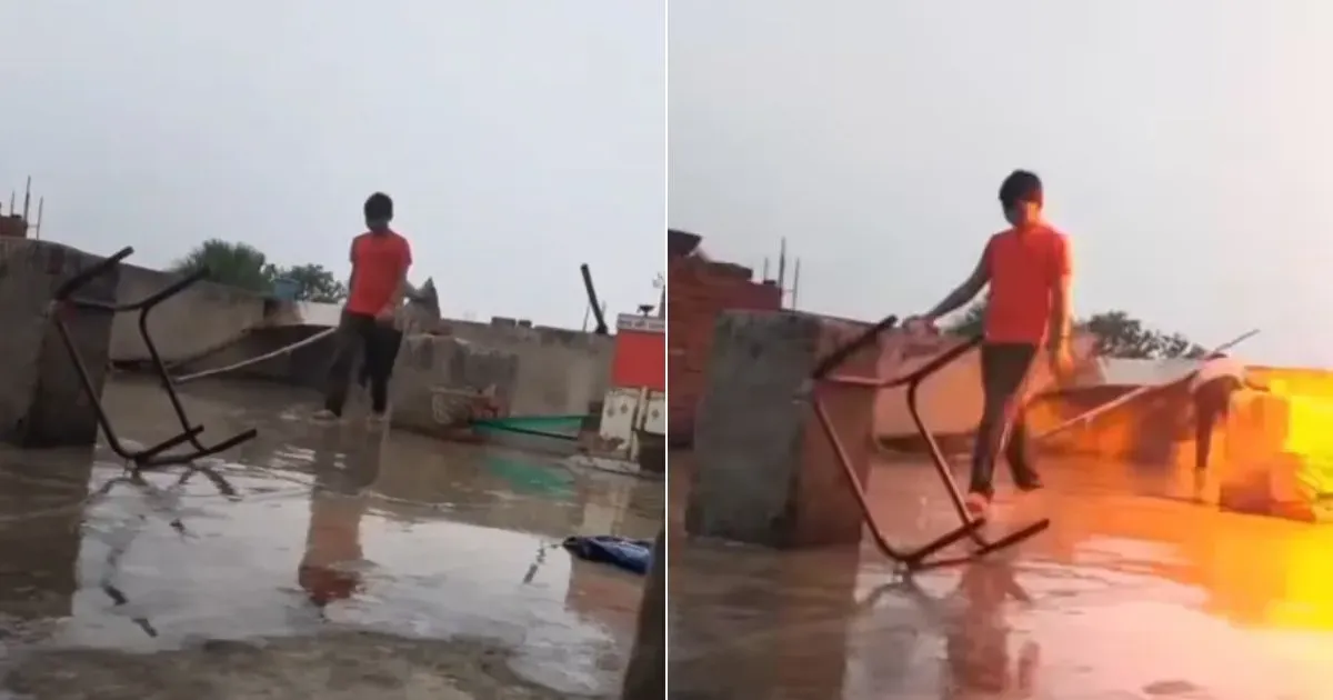 गया में रील बना रहे तीन बच्चों के पास गिरी आकाशीय बिजली, बाल-बाल बची जान