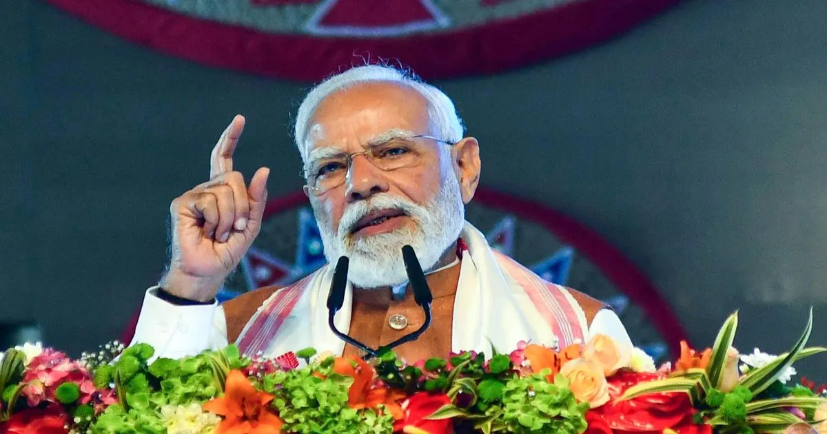 असम में परीक्षा पे चर्चा कार्यक्रम के तहत पीएम मोदी ने छात्रों से की संवाद, ब्रह्मपुत्र में कड़ी सुरक्षा