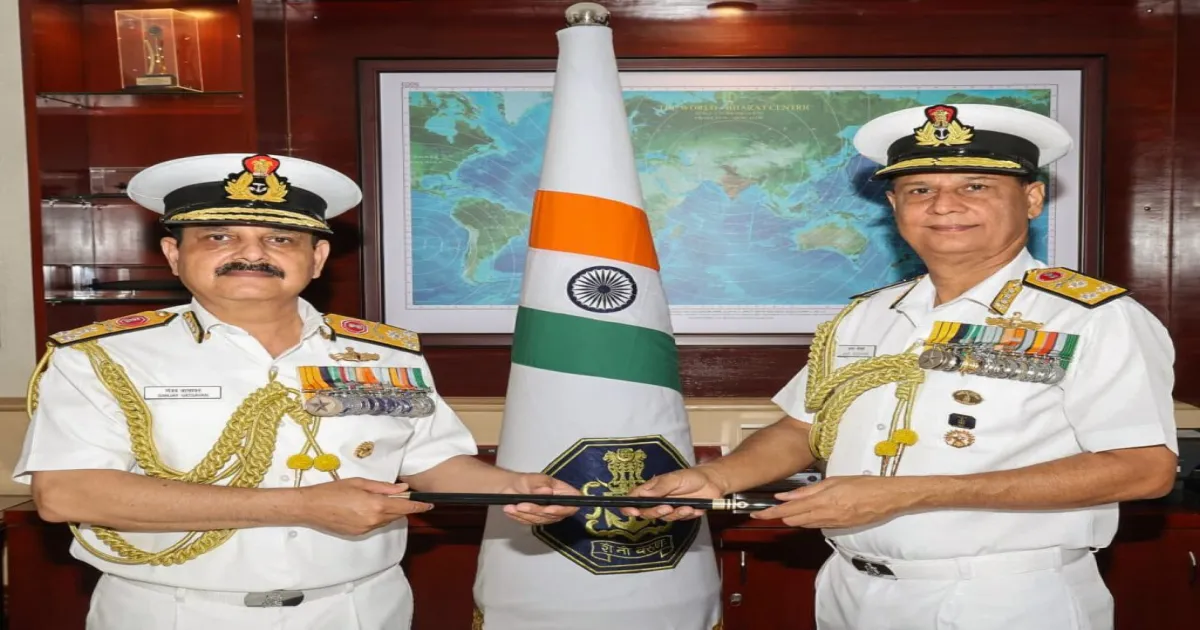 वाइस एडमिरल अजय कोच्छर ने भारतीय नौसेना के 48वें वाइस चीफ ऑफ नेवल स्टाफ का पदभार संभाला