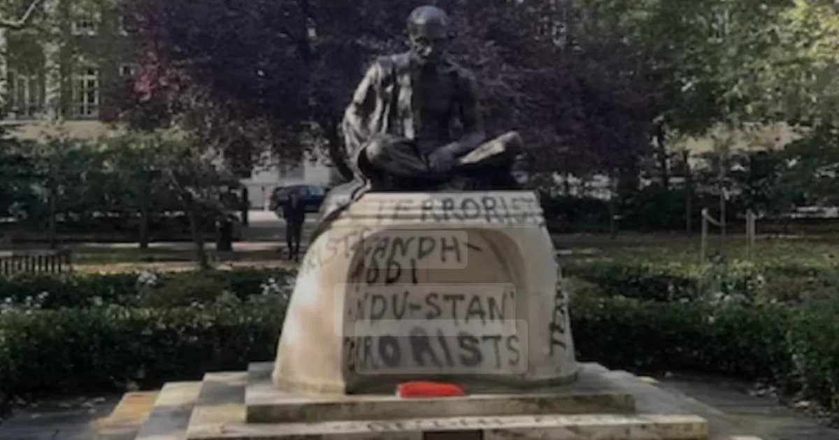 gandhi-statue-vandalised-london-india-condemns