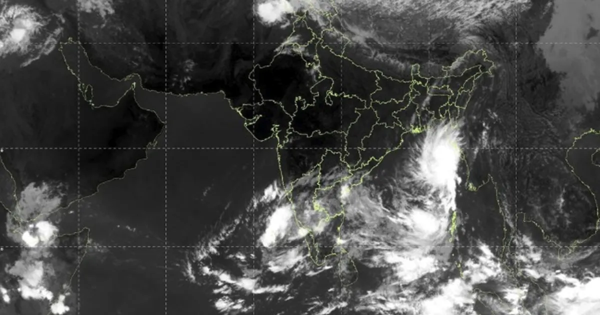 बंगाल की खाड़ी में दबाव क्षेत्र चक्रवाती तूफान में बदलेगा, 28 अक्टूबर को आ सकता है तट से टकराने